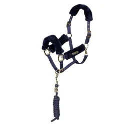 ARMA Faux Fur Headcollar & Lead Rope^Shires Equestrian Sale