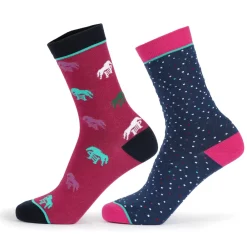 Aubrion Bamboo Ankle Socks 2 Pack^Shires Equestrian Discount