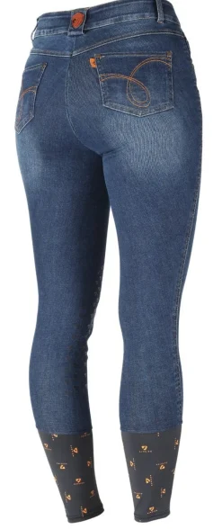 Aubrion Putney Denim Breeches - Maids^Shires Equestrian New