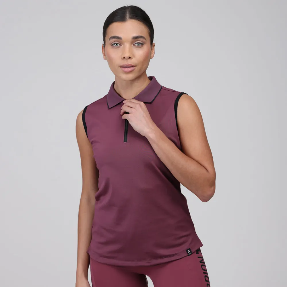 Aubrion React Sleeveless Tech Polo^Shires Equestrian Best