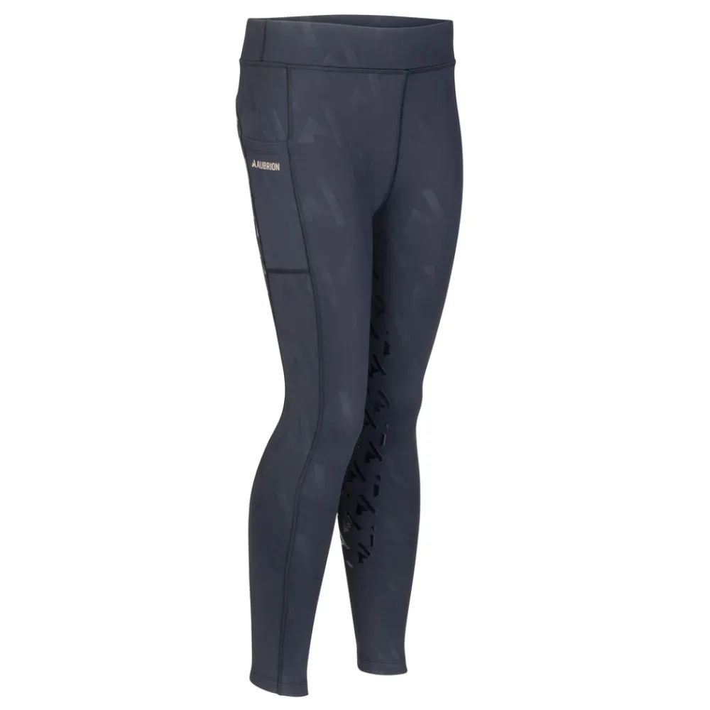 Aubrion React Winter Riding Tights - Young Rider^Shires Equestrian Sale