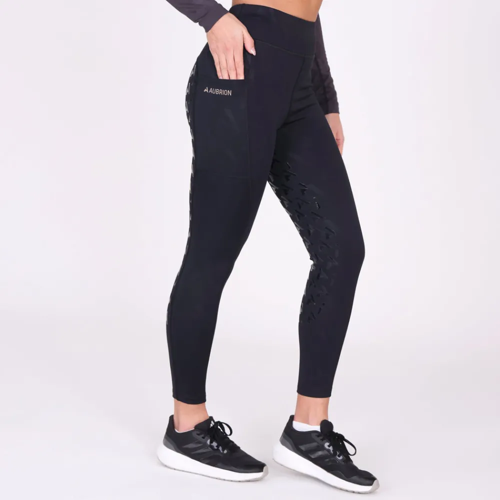 Aubrion React Winter Riding Tights^Shires Equestrian Clearance