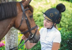 Diamante Star Hat Cover^Shires Equestrian Hot