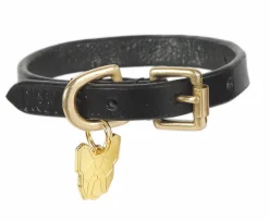 Digby & Fox Flat Leather Dog Collar^Shires Equestrian Discount
