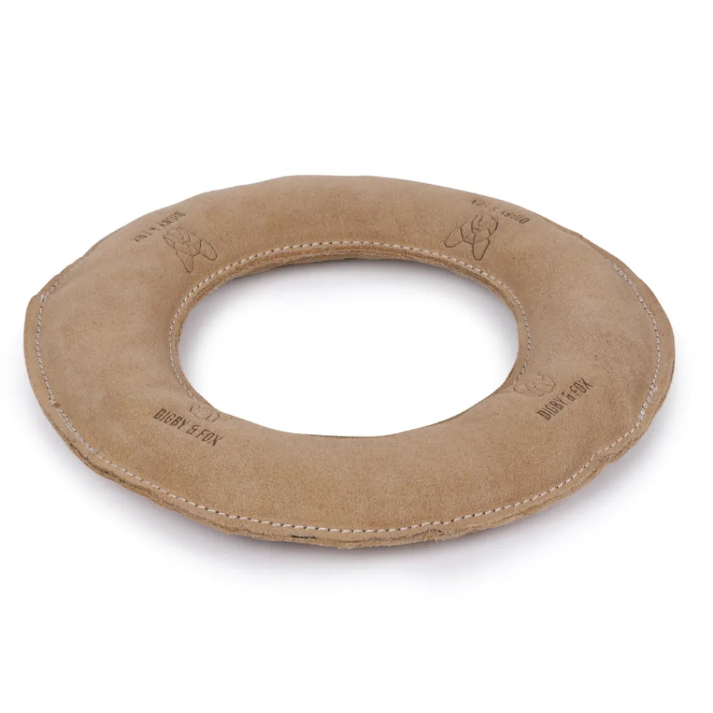 Digby & Fox Leather Frisbee Toy^Shires Equestrian Discount