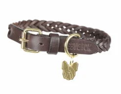 Digby & Fox Plaited Dog Collar^Shires Equestrian Online