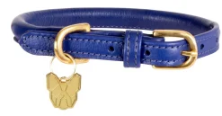 Digby & Fox Rolled Leather Dog Collar^Shires Equestrian Outlet