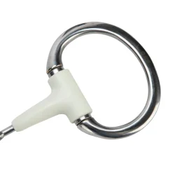 EquiKind Softie Flat Ring Eggbutt Peanut Link^Shires Equestrian Discount