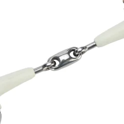 EquiKind Softie Flat Ring Eggbutt Peanut Link^Shires Equestrian Discount