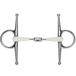 EquiKind Softie Full Cheek Peanut Link^Shires Equestrian Outlet