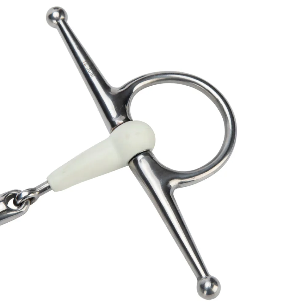 EquiKind Softie Full Cheek Peanut Link^Shires Equestrian Outlet