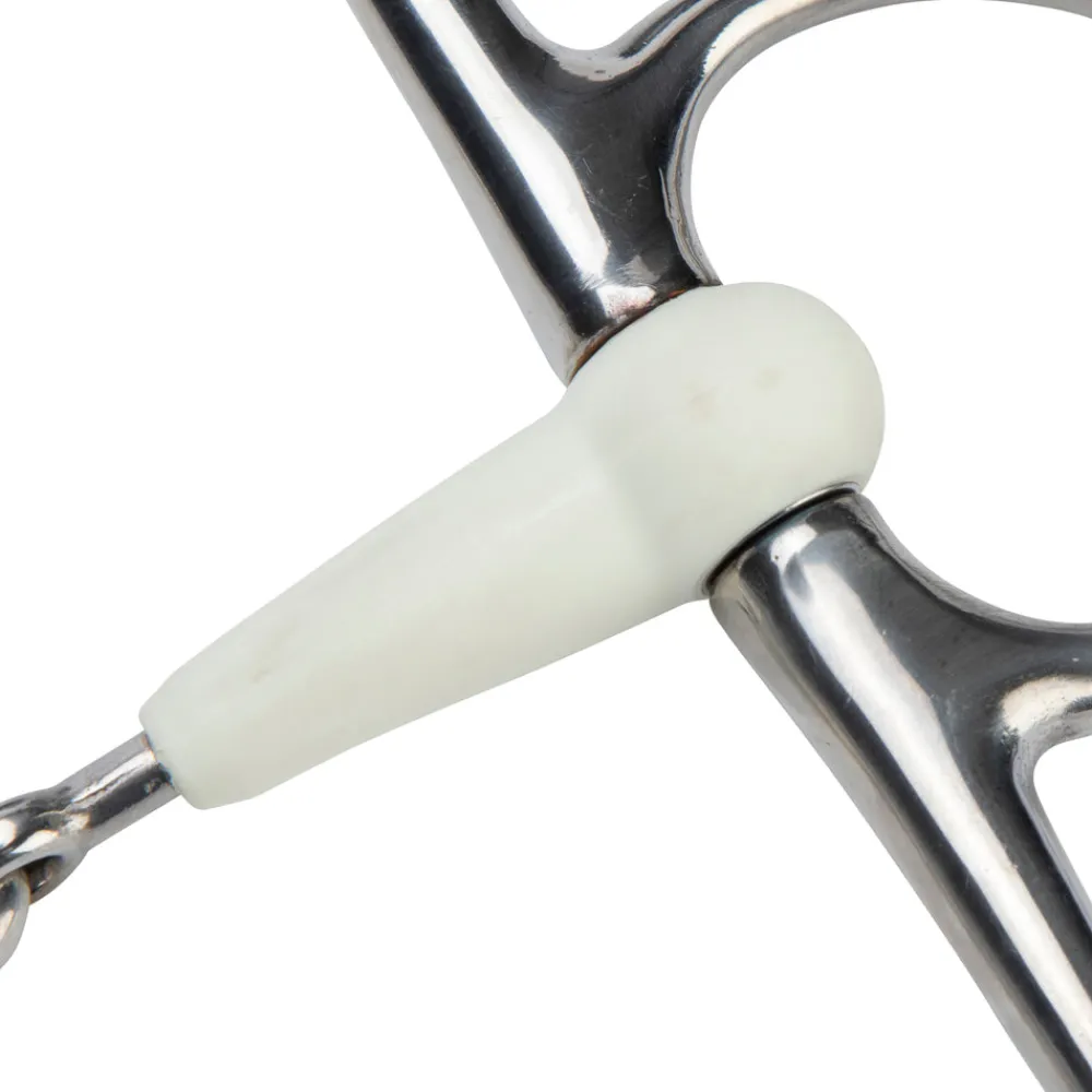 EquiKind Softie Full Cheek Peanut Link^Shires Equestrian Outlet