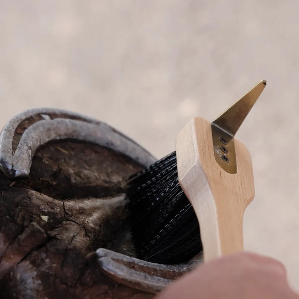 EZI-GROOM Premium Hoof Pick Brush^Shires Equestrian Best