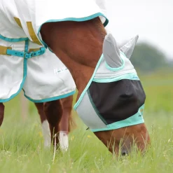 FlyGuard Pro Air Motion Fly Mask with Ears^Shires Equestrian Discount