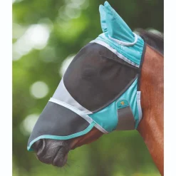 FlyGuard Pro Deluxe Fly Mask With Ears & Nose^Shires Equestrian Hot
