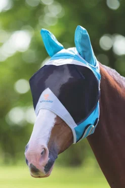 FlyGuard Pro Fine Mesh Fly Mask with Ears^Shires Equestrian
