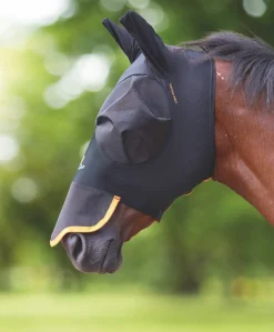 FlyGuard Pro Stretch Fly Mask with Ears & Nose^Shires Equestrian Sale