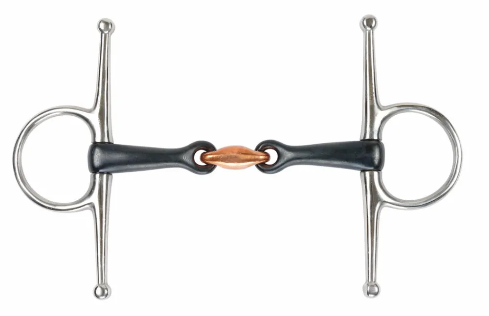 Full Cheek Lozenge Sweet Iron Bit^Shires Equestrian New