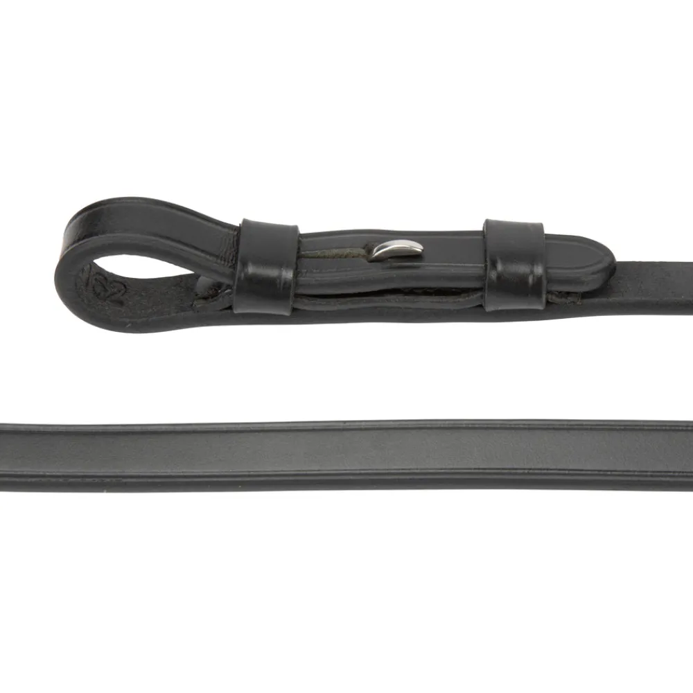 Lusso Curb Reins^Shires Equestrian Hot