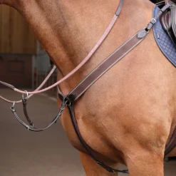 Lusso Three Point Elastic Breastplate^Shires Equestrian Outlet