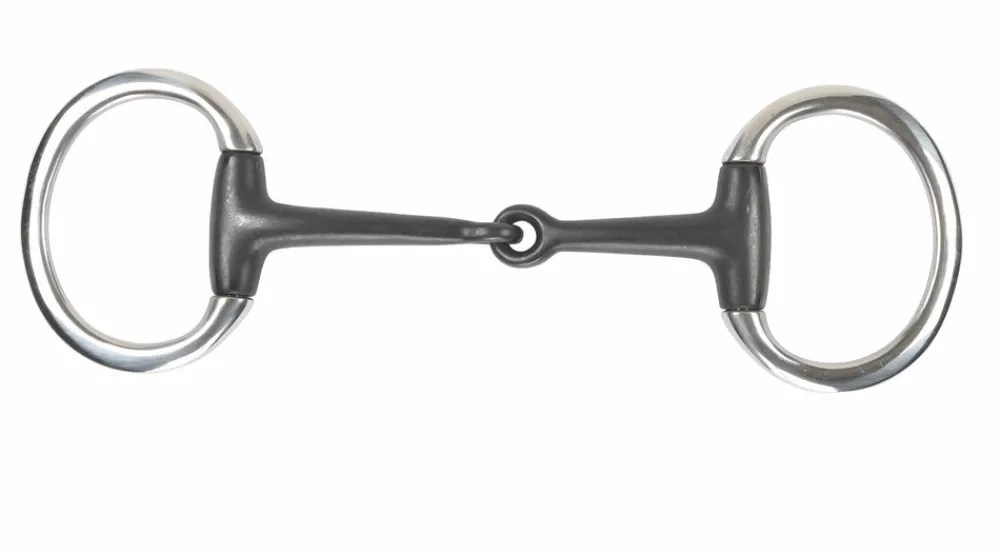 Sweet Iron Flat Ring Eggbutt Snaffle^Shires Equestrian Outlet