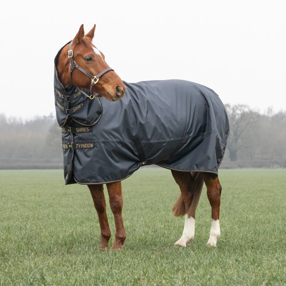 Typhoon 50 Combo Turnout Rug^Shires Equestrian Hot