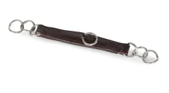 Velociti GARA Leather Curb Chain^Shires Equestrian Online