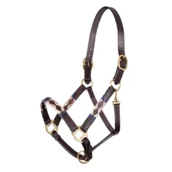 Velociti GARA Leather Polo Headcollar^Shires Equestrian New