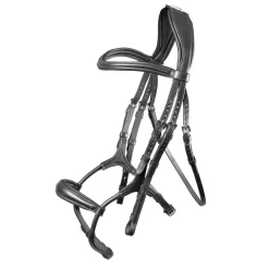 Velociti Lusso Rolled Padded Cavesson Bridle^Shires Equestrian Sale