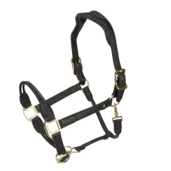 Velociti Lusso Soria Control Leather Headcollar^Shires Equestrian