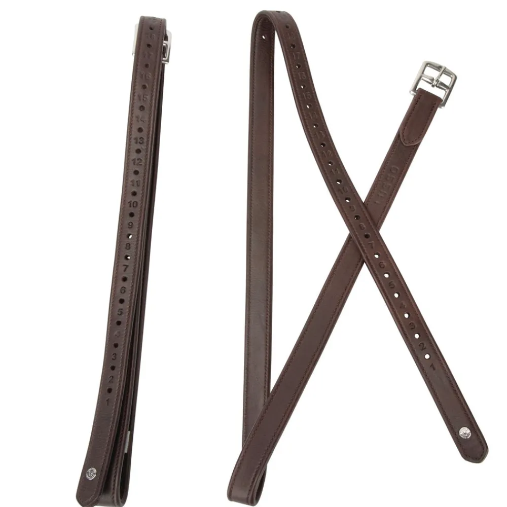 Velociti Lusso Wrapped Stirrup Leathers^Shires Equestrian Hot