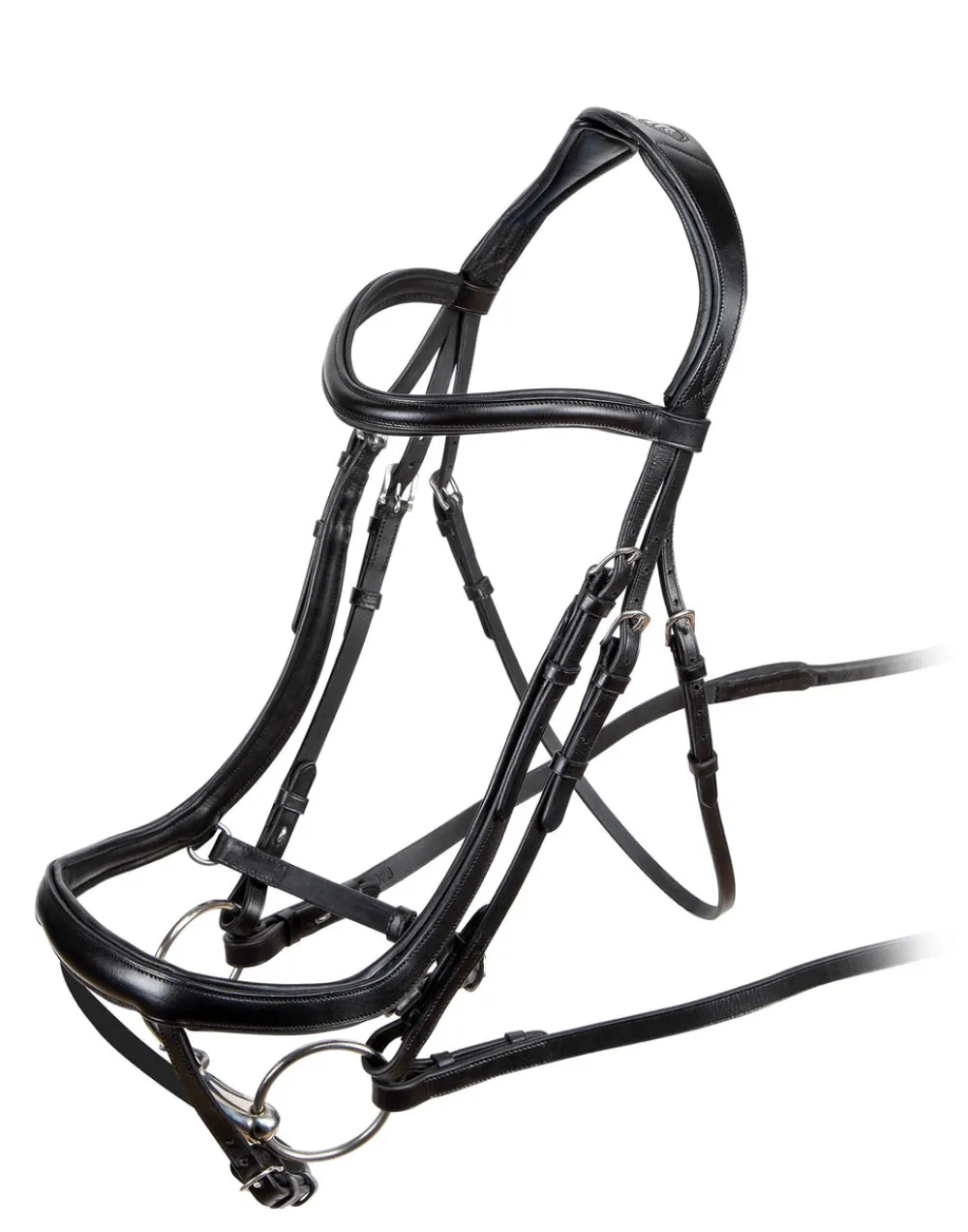 Velociti RAPIDA Ergonomic Curved Flash Bridle^Shires Equestrian Online