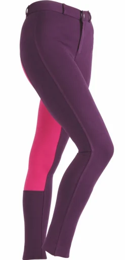 Wessex Two Tone Jodhpurs - Maids^Shires Equestrian New