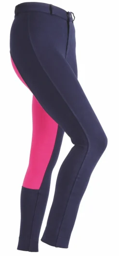 Wessex Two Tone Jodhpurs - Maids^Shires Equestrian New